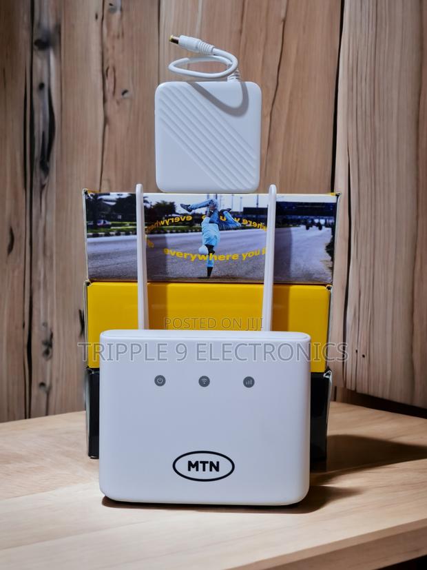 Zte Mf293 MTN Broadband Portable Router With Power Bank · Photo 3