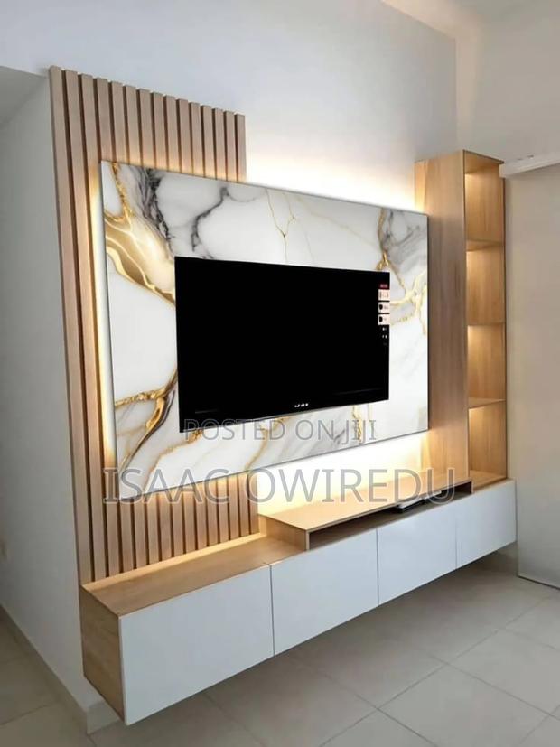 TV Wall Units With Panel an Lighting System · Photo 3