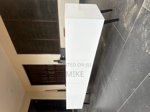 Matte White Standing Tv Console