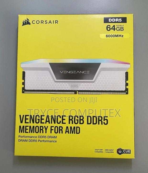 Corsair 64gb Ddr5 Ram RGB 6000mhz · Photo 4