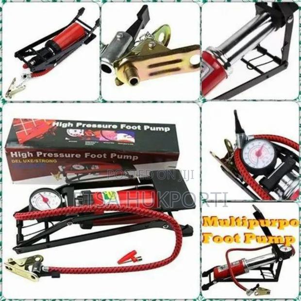 Brand New Manual Pressure Foot Tyre Pump photo 3