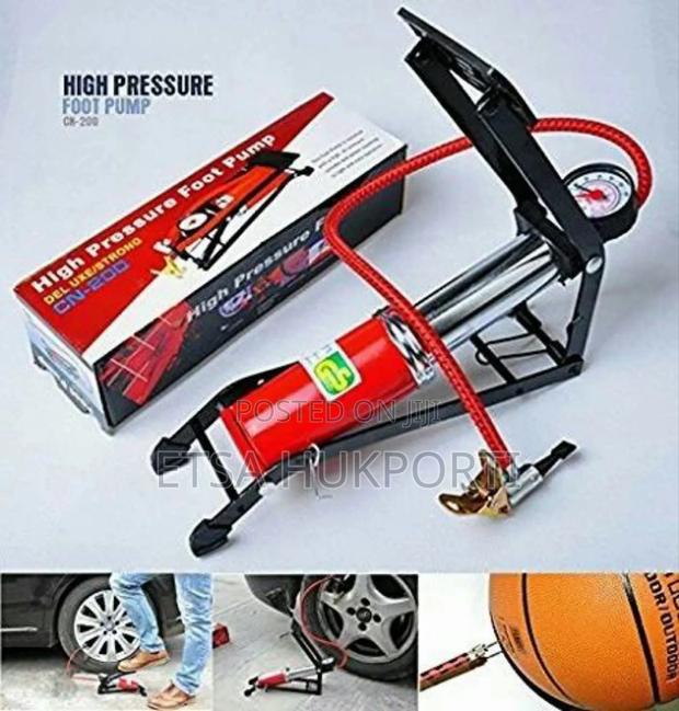 Brand New Manual Pressure Foot Tyre Pump photo 6