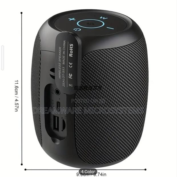 Zealot S53 High Power 10w Portable Wireless Speakers photo 3