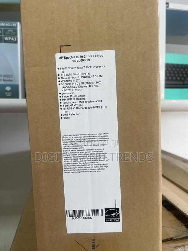 New Laptop HP Spectre 14 16GB Intel Core Ultra 7 SSD 1T photo 2