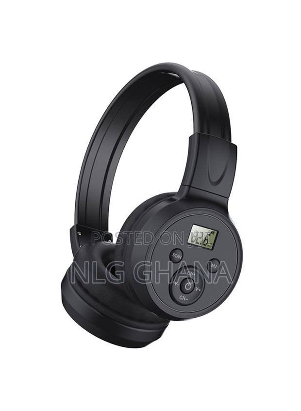 Fm Radio Over Ear Headphones Rechargeable Foldable. Tvx26140