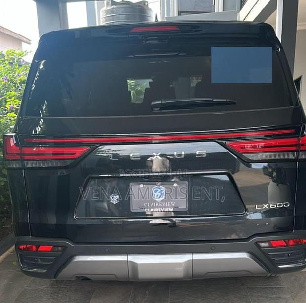 New Lexus LX 2024 Black