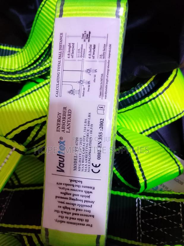 Safety Full Body Harness With Double Lanyards(Vaultex).