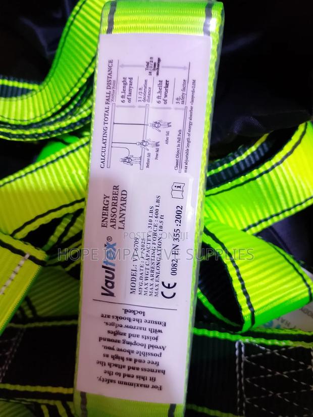 Safety Full Body Harness With Double Lanyards(Vaultex).