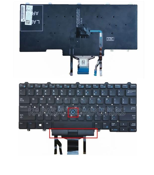 Dell E5450 E5470 E7450 E7470 7480 5488 5490 Backlit Keyboard · Photo 2