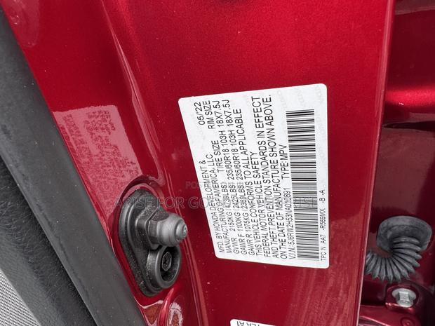 Honda CR-V EX 2022 Red photo 15