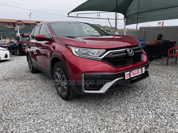 Honda CR-V EX 2022 Red photo 2