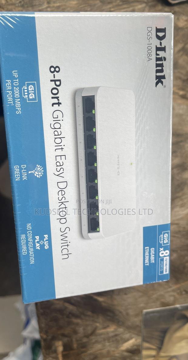 D-Link 8-Port Gigabit Desktop Switch · Photo 3