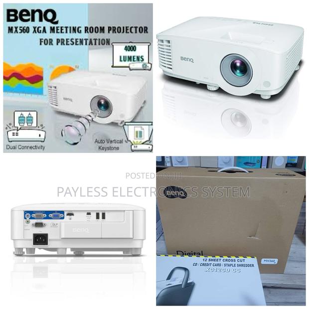 Benq Mx560 Xgadlp High Brightness 4000 Ansi Lumens Projector