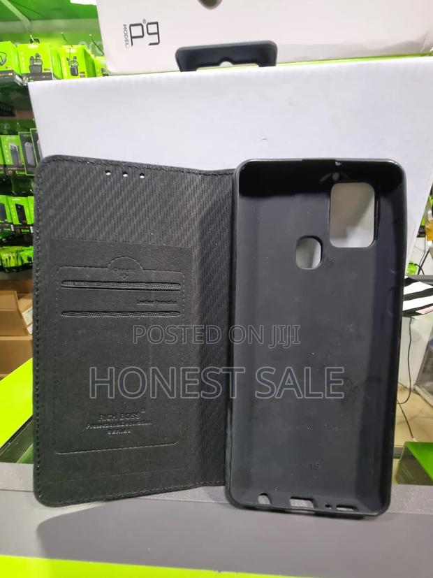 Samsung Galaxy A21s Leather Flip Case photo 2