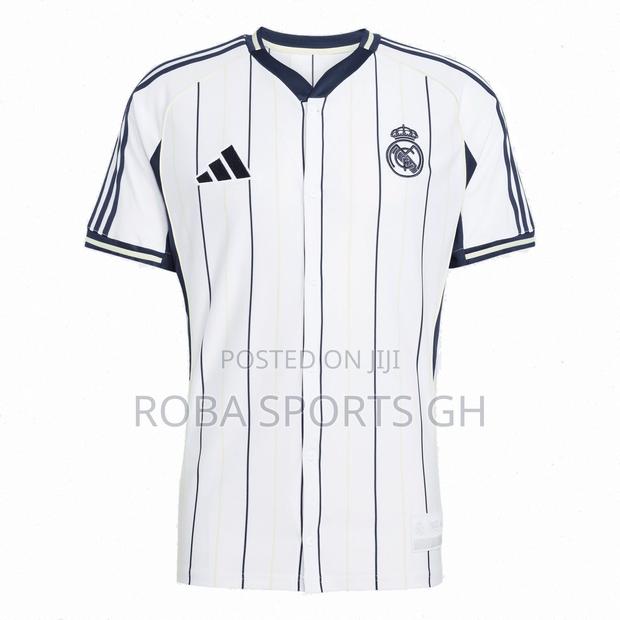 Real Madrid Baseball Jersey