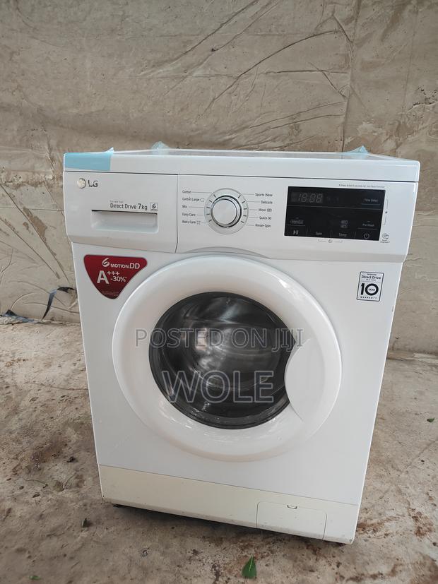 Lg 7kg Front Load Washing Machine 6 Motion Dd, Steam+, Smart