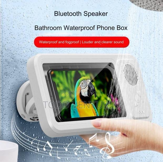 Retractable Bathroom Waterproof Phone Box photo 3