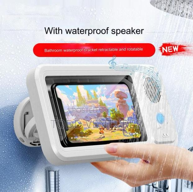 Retractable Bathroom Waterproof Phone Box photo 4