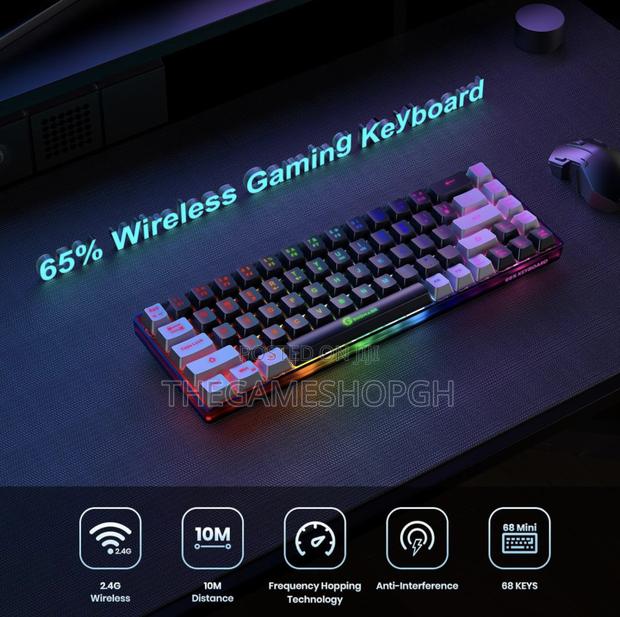 Geodmaer Led Wireless Gaming Keyboard · Photo 1