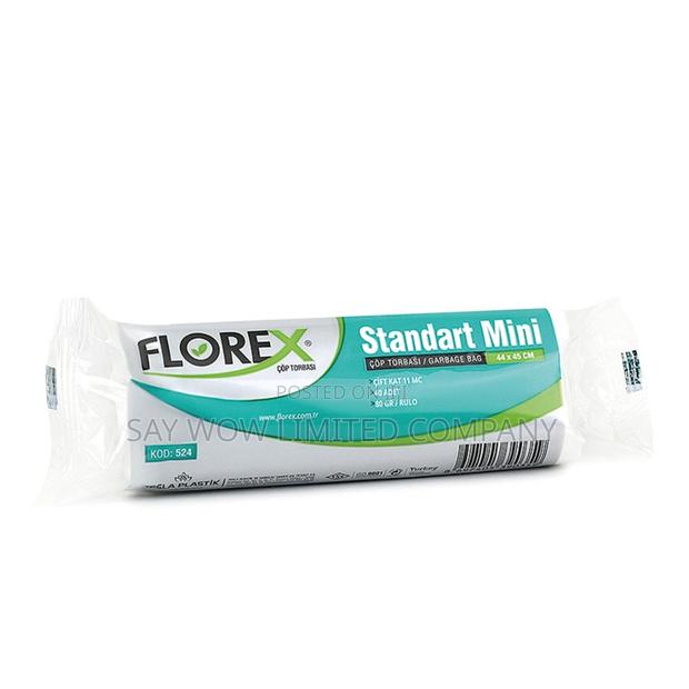 Florex 10 Litre Standard Mini Size Bin Liner ( White) · Photo 2