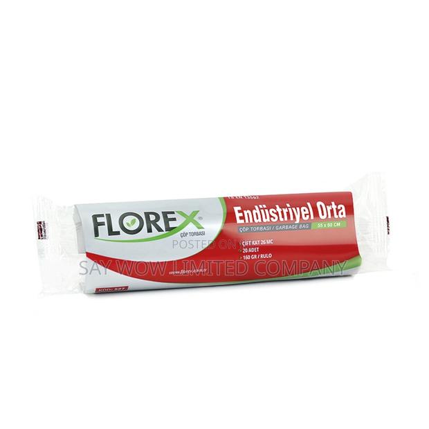 Florex 30 Litre Industrial Medium Bin Liner ( Black) · Photo 2