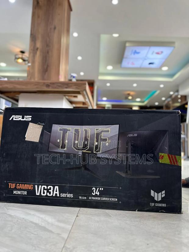 Asus Tuf Vg34vql3a 34" QHD Curved Screen Gaming Monitor