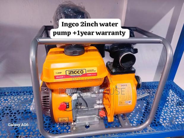 Water Lift Ingco Petrol 2inch Water Pump Cool · Photo 2