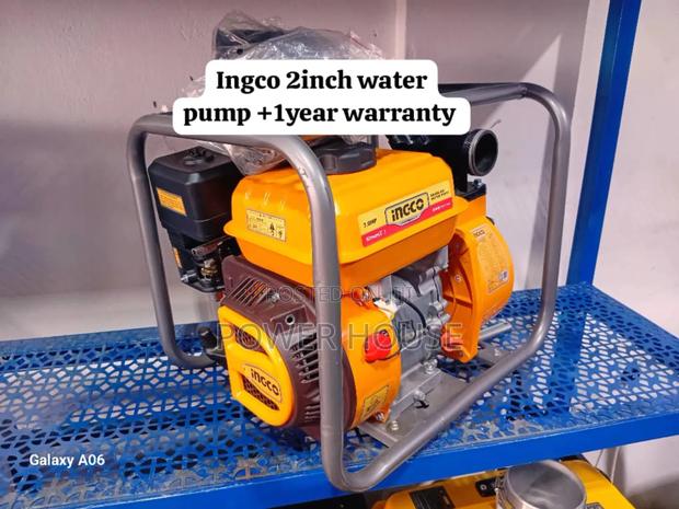 Hydro Flow Ingco Petrol 2inch Water Pump Cool · Photo 2