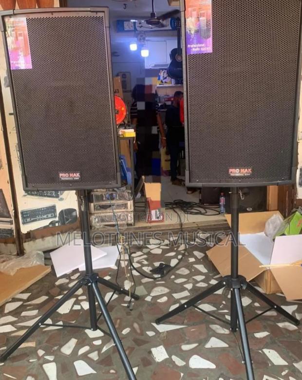 Pro-Nak Half-Range Speakers With Stand · Photo 2