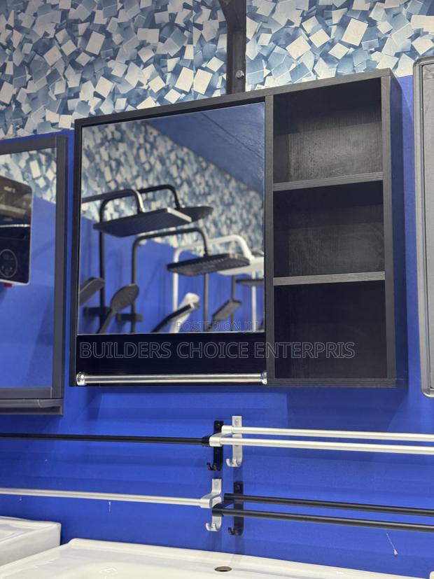 Cabinet Basin With Cabinet Mirror 80cm · Photo 4