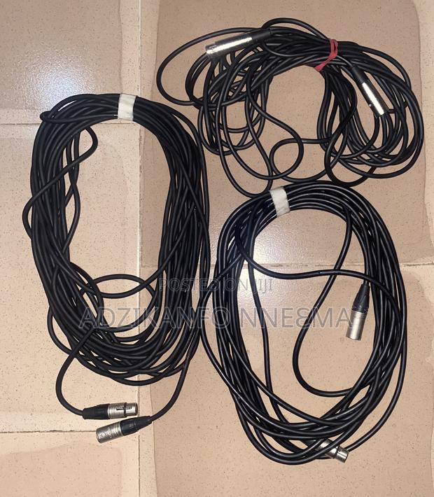 Quality Uk XLR Cables (10 - 20meters)