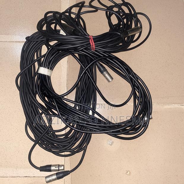 Quality Uk XLR Cables (10 - 20meters) photo 2