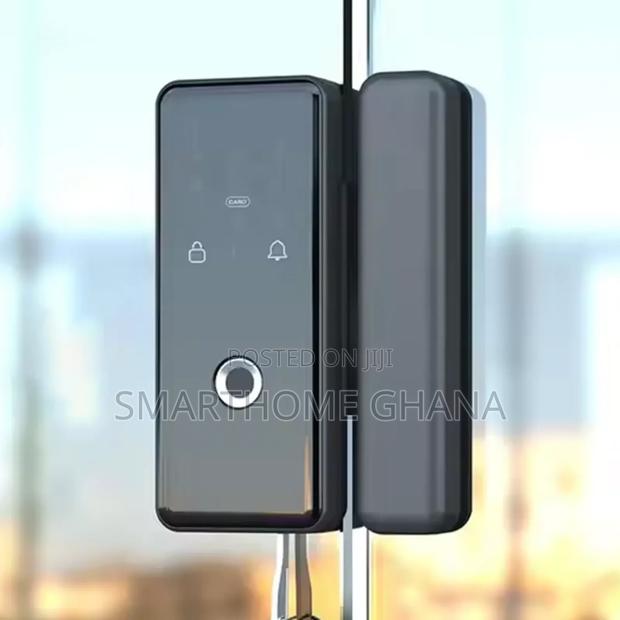 Fingerprint Smart Lock for Frameless Glass Doors
