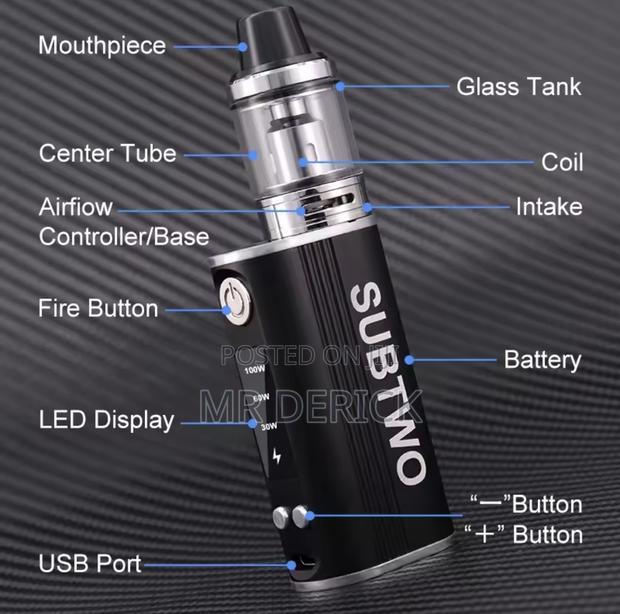Subtwo 100w Box Mod E Cigarettes Kit Power Adjust Vape Pen photo 8
