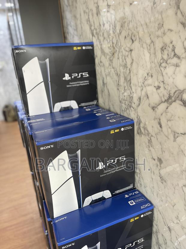 Original Ps5 Slim Digital Edition(Black Box ) photo 4