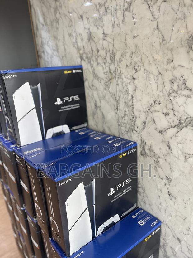 Original Ps5 Slim Digital Edition(Black Box ) photo 5
