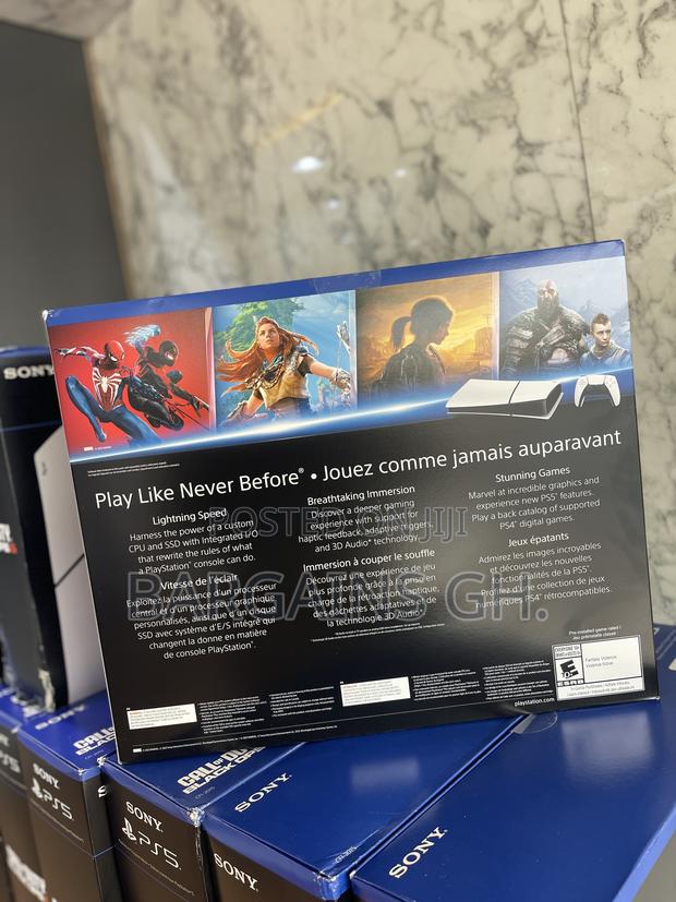 Original Ps5 Slim Digital Edition(Black Box ) photo 2
