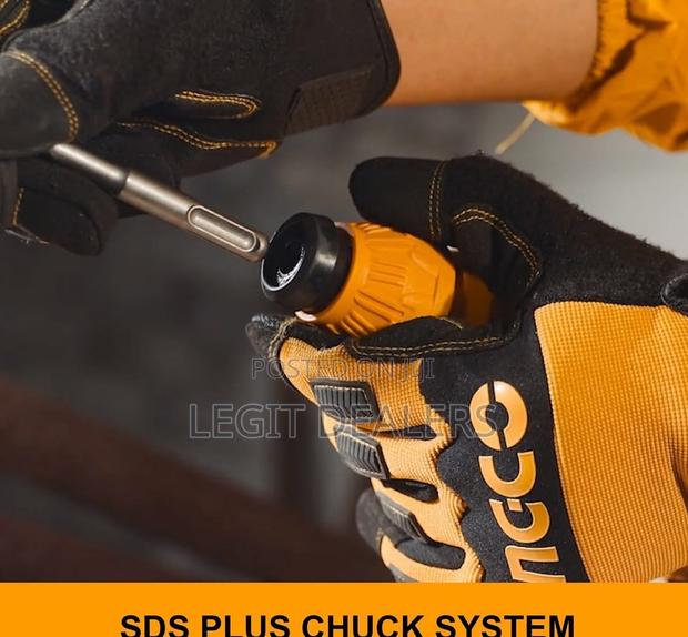 Ingco Cordless Rotary Hammer 20v + 3pcs Drill Bits photo 5