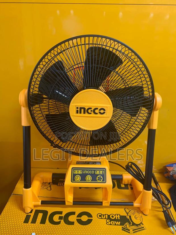 Ingco 2in1 Rechargeable Fan + 20v Battery photo 4
