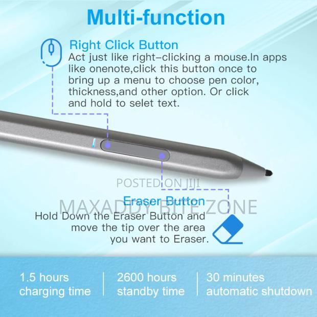 Stylus Pen For Microsoft Surface 4096 Pressure Sensitivity photo 5