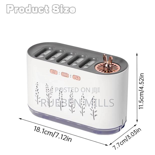 New Model White 700ml RGB Music Color Sync Aroma Diffuser · Photo 2