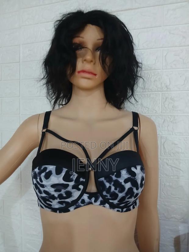 Black Zebra Bra