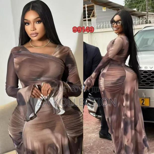 Women’S Fashionable Flare Long Dress