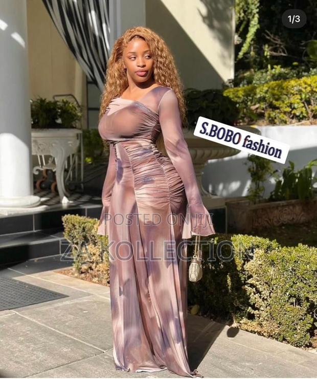 Women’S Fashionable Flare Long Dress