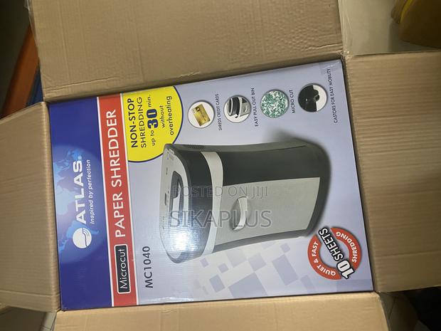 Atlas Micro Cut Shredder 10 Sheets · Photo 2