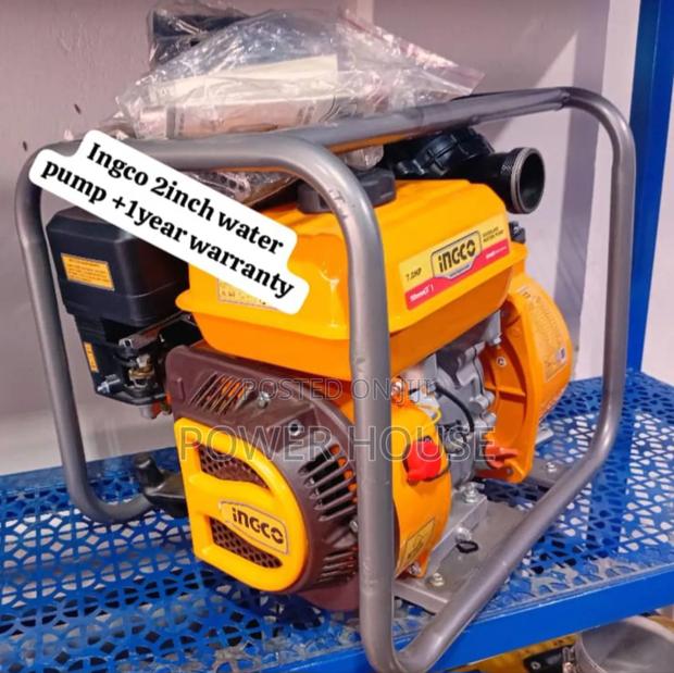 Water Flow Plus Ingco Petrol 2inch Water Pump Cool · Photo 3