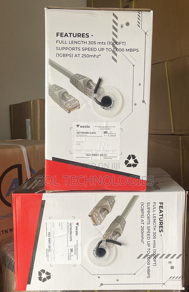 Outdoor Cat6 Utp Cable 305m High Quality Network Cable Westa · Photo 4