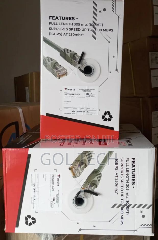 Cat6 Outdoor Cable 305m Utp High Quality Network Cable Westa · Photo 4
