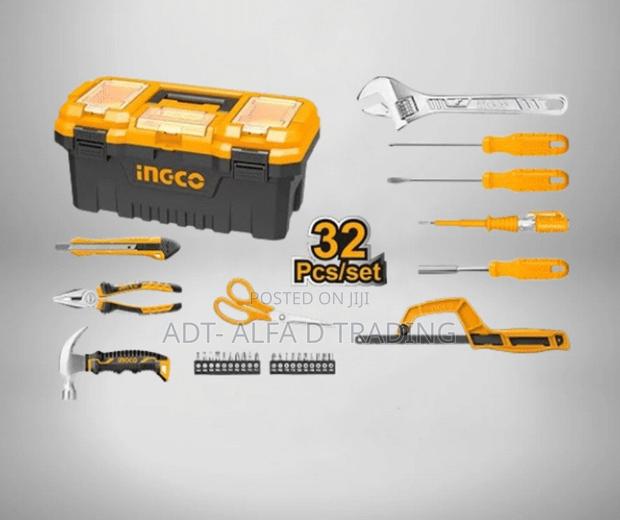 Ingco 32-Piece Hand Tool Set With Toolbox · Photo 3