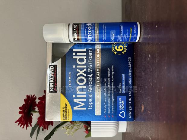 (6 Bottles) Kirkland 5% Minoxidil Foam